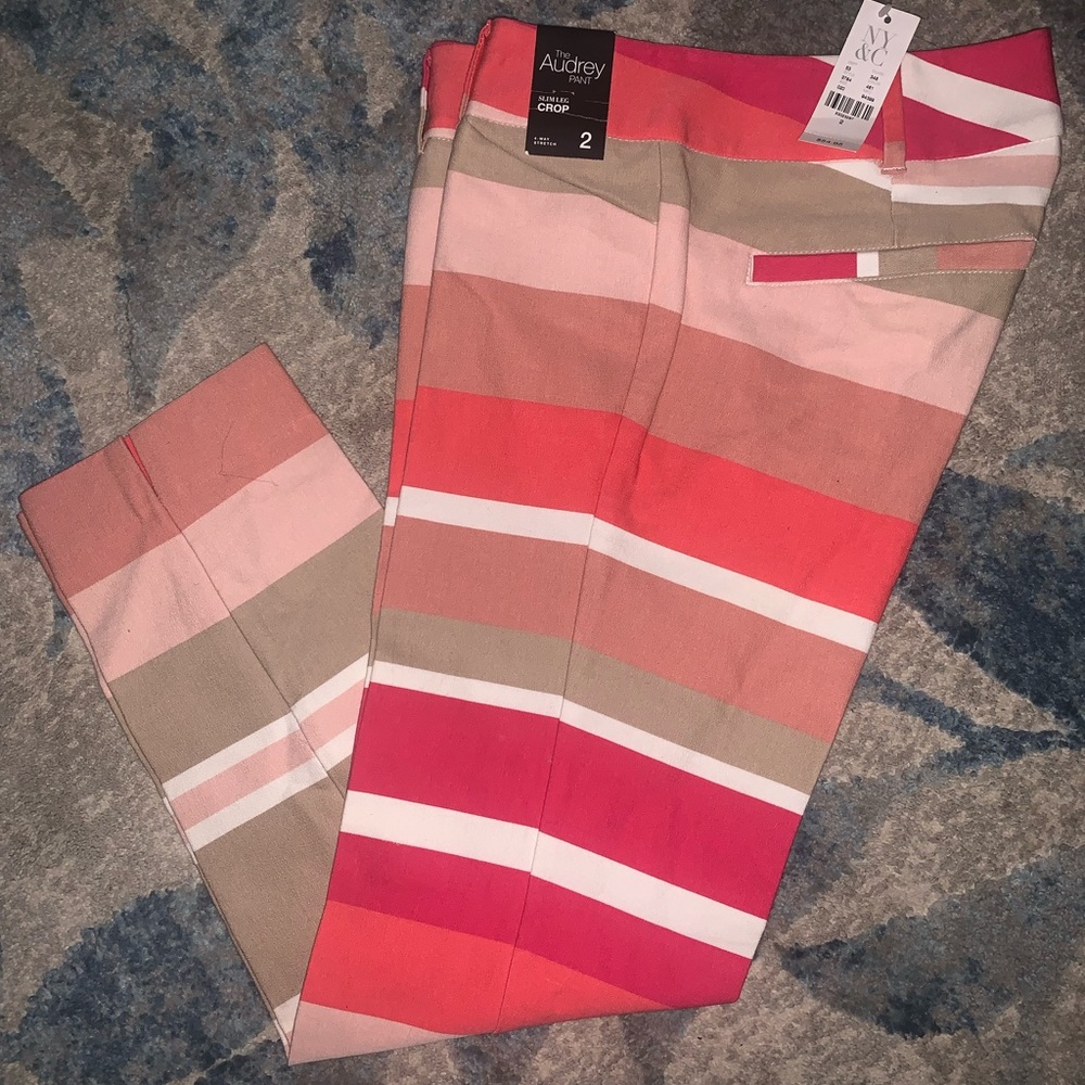 Audrey Slim Leg Crop Pants